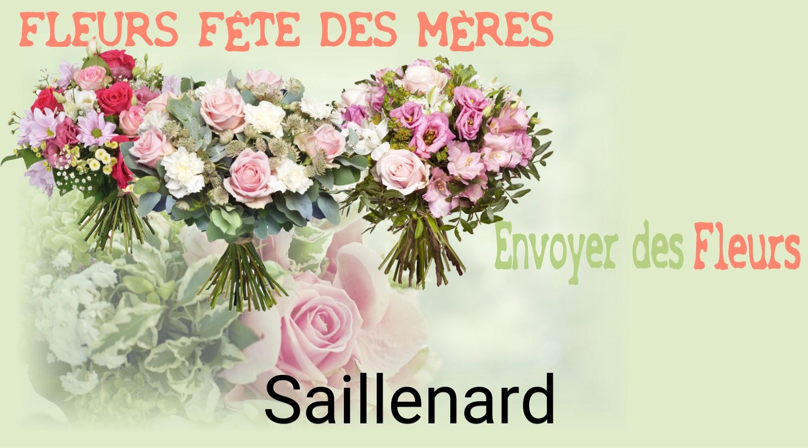 Bouquet de Fête des Mères livré à Saillenard